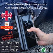 Cordless Digital Tyre Inflator | Portable Rechargeable Air Pump