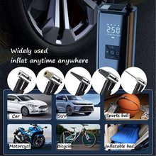 Cordless Digital Tyre Inflator | Portable Rechargeable Air Pump