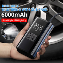 Cordless Digital Tyre Inflator | Portable Rechargeable Air Pump
