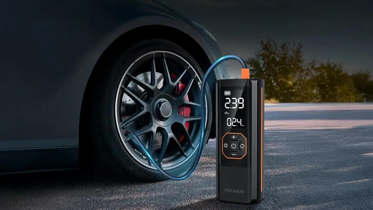 Cordless Digital Tyre Inflator | Portable Rechargeable Air Pump